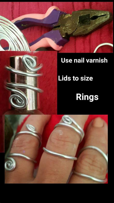 Diy finger splint ring | Diy rings, Diy wire jewelry, Wire wrapped ...