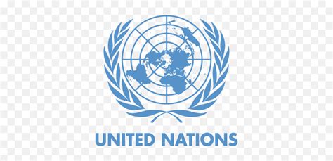 United Nations Logo Blue - United Nations Organization Png,United ...