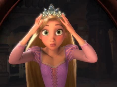 Rapunzel trying on her tiara - Disney Princess Photo (36262706) - Fanpop