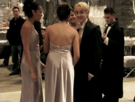 draco malfoy at the yule ball in 2022 | Harry potter cast, Harry potter ...