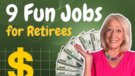 9 Fun Part-Time Jobs for Retirees That Anyone Can Do - YouTube