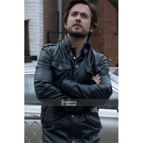 Justin Chatwin Shameless (Steve) Leather Jacket