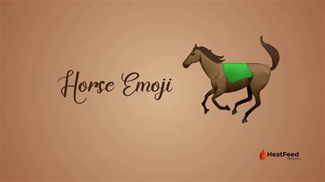 🐎 Horse Emoji- Meaning, Copy, ️ & Paste 📝