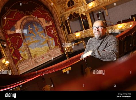 Phil R Daniels, of Upstage Designs, with the Everyman Theatre fire ...