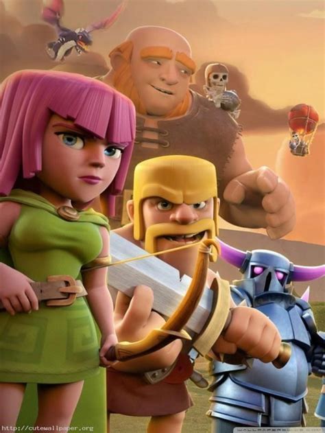 81 Wallpaper Hp Coc Hd HD Terbaik | Clash of clans, Clash royale, Clash ...