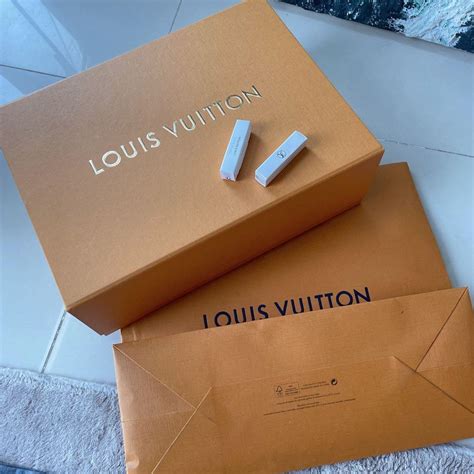 Louis Vuitton Box (LV shoe box), Luxury, Accessories on Carousell