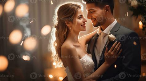 Happy wedding couple 26625473 Stock Photo at Vecteezy