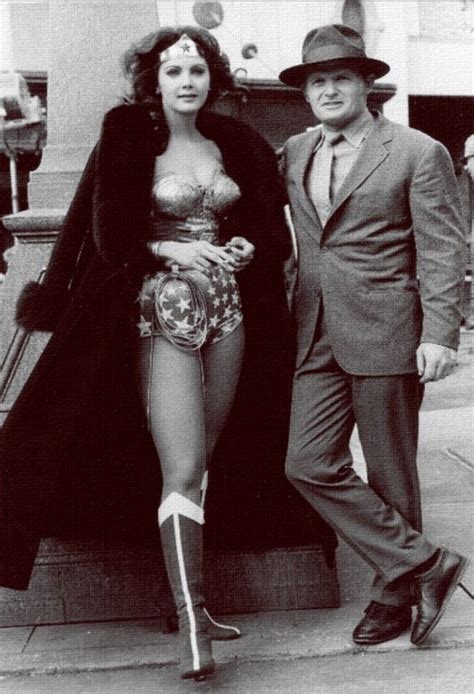 Wonder Woman Behind the Scenes as Lynda Carter takes a smoke break ...