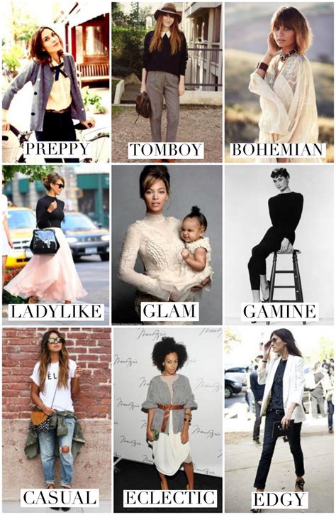 Style 101: How to Define Your Personal Style | Types of fashion styles ...