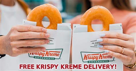 Krispy Kreme Has Six Free Doughnuts And Free Delivery When You Buy A ...