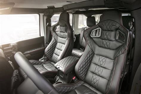 Jeep Wrangler JK (2013-2018) 4 Door Leather Interior - Project Kahn