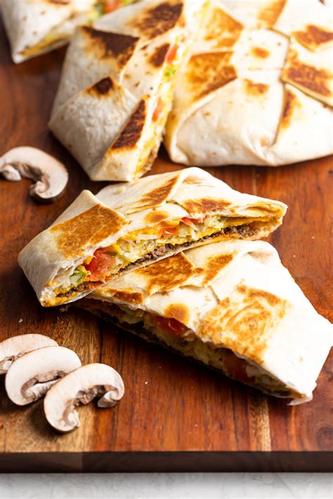 Blended Crunchwrap Supreme | Mushroom Recipes