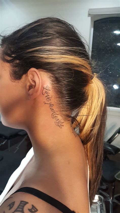 female hairline tattoo designs - Wesley Nagle