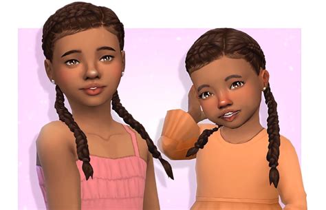 leeleesims1 | Toddler hair sims 4, Sims hair, Kids hairstyles