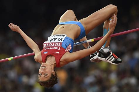 BLANKA VLASIC Competes in the Women’s High Jump in Beijing – HawtCelebs