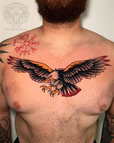 Discover 77+ eagle chest tattoo ideas - in.cdgdbentre