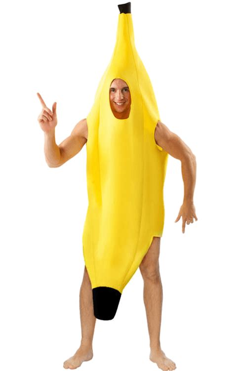 Adult Novelty Banana Costume - fancydress.com