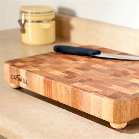 Cedar Edge Grain Butcher Block Cutting Board 30 x 13 x 1.25 inches ...