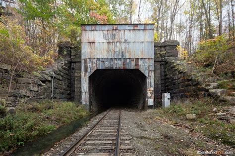 The entrance to the Hoosac Tunnel | Most haunted places, Ghost hunting ...