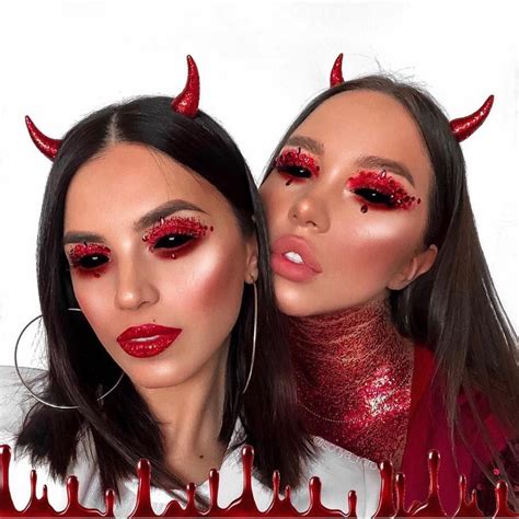 Halloween Make-up Looks, Cute Halloween Makeup, Devil Halloween, Hot ...