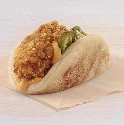 Taco Bell Crispy Chicken Sandwich Taco Nutrition Facts