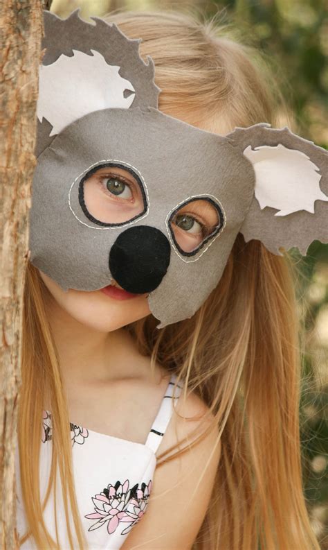 Koala Bear Mask PATTERN. | Etsy