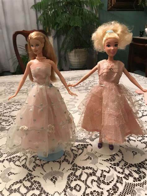 Vintage homemade Barbie dresses, Pink, well made, Prom, TLC, estate ...