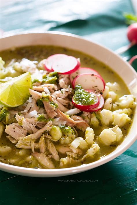 Authentic Pozole Verde De Pollo