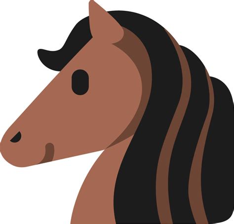 "horse face" Emoji - Download for free – Iconduck