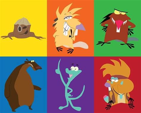 Angry beavers | Angry beaver, Character art, Beaver