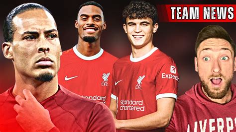 LFC's Official Premier League Squad List Released, Van Dijk on his LAST ...