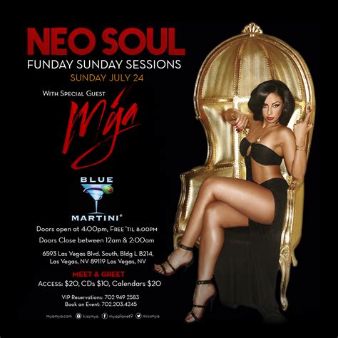 Mya live at Neo Soul Blue Martini! (Las Vegas, NV) – Mýa