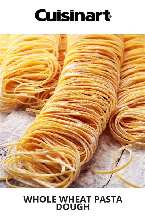 Whole Wheat Pasta Dough #pasta #wholewheat | Recipes, Wheat pasta ...