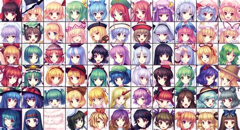 touhou characters - Anime Photo (25056914) - Fanpop