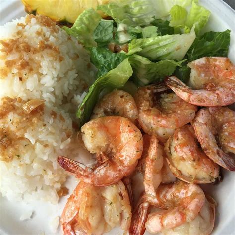 Food Truck Garlic Shrimp | Ono hawaiian food, Food, Cooking recipes