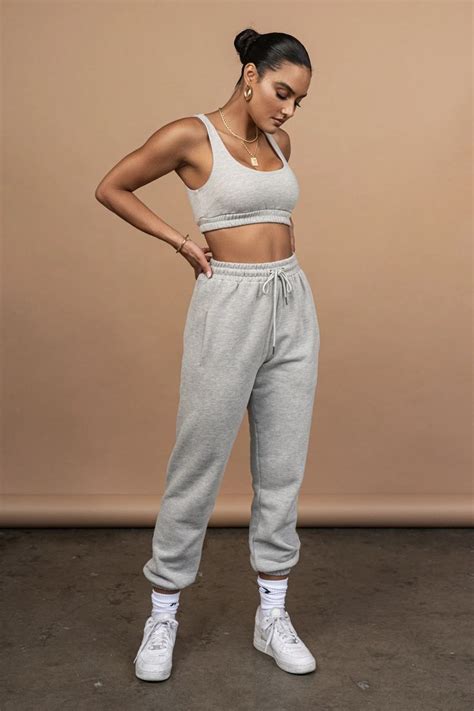 Pin by Courtney Price on Style Feature:: Sweat Pants Outfit | Sports ...