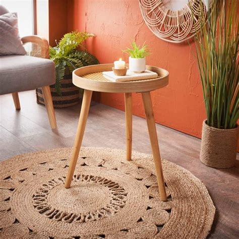 GBS Urban Paradise Round Side Table - Stunning Unique Elegant Light ...