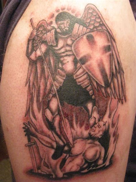 St Michael The Archangel Prayer Tattoo