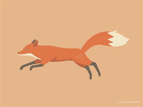 Quinn the Fox Run Cycle by Andy Hau on Dribbble