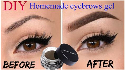 DIY eyebrows gel at home || how to make eyebrows gel with coffee powder ...