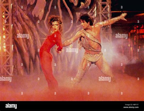 STAYING ALIVE, from left: Cynthia Rhodes, John Travolta, 1983 ...