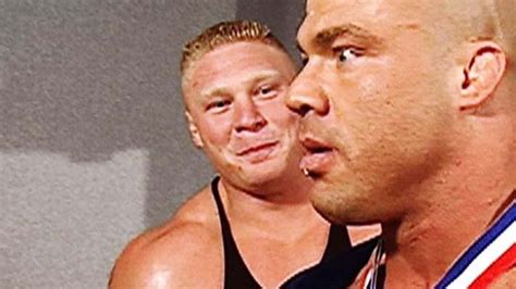 Kurt Angle Talks About Brock Lesnar’s Explosive Power, Manhandling Of ...