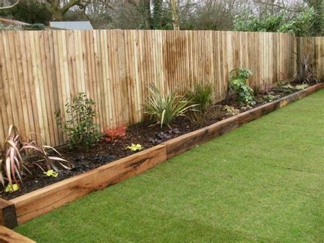 How To Make A Wooden Border In The Garden - Garden Likes