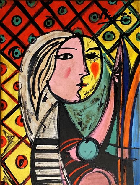 Pablo Picasso Spanish Cubism Portrait Female Women Oil - Oct 04, 2020 ...