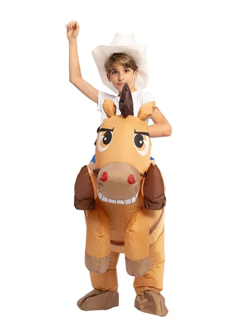 Kids Inflatable Horse Ride-On Costume