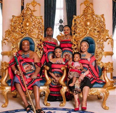 King Mswati wives and their beautiful children (see pictures) - Reny styles