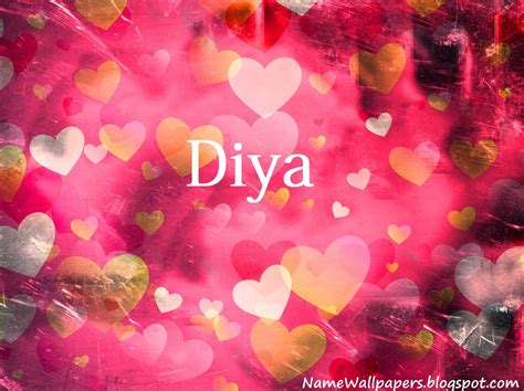 Diya Name Wallpapers Diya ~ Name Wallpaper Urdu Name Meaning Name ...