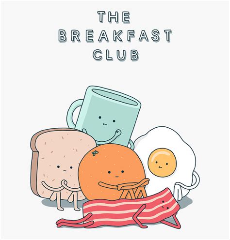 Breakfast Club Cartoon Png , Transparent Cartoons - Breakfast Club ...