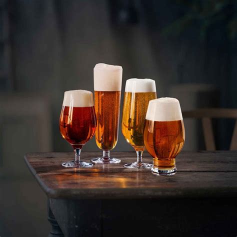 Set/4 India Pale Ale Beer Glass, 15cm, 470ml | William Ashley