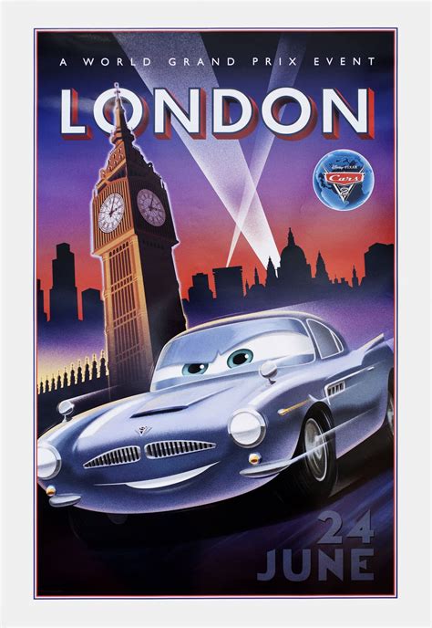 Cars 2 Original 2011 U.S. Movie Poster Set of 4 - Posteritati Movie ...